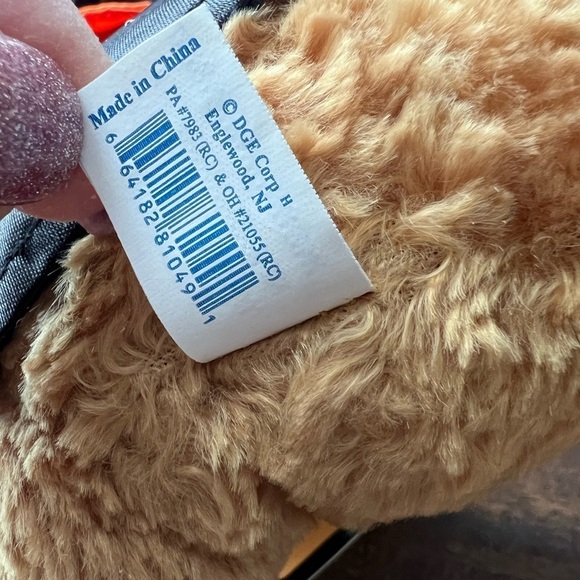 Snuggie Toy‎ Orange Halloween Witch Teddy Bear Plush Stuffed Animal DGE Corp - Picture 6 of 7